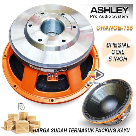 Jual Speaker Ashley Orange 155 Komponen Spiker 15 Inch Subwoofer