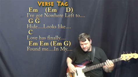 I Want To Know What Love Is Foreigner Bass Guitar Cover Lesson In Em