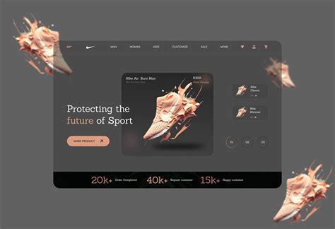 Hero Section Behance