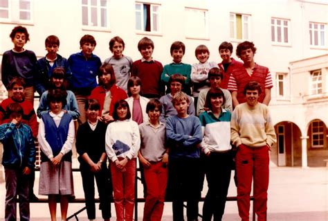 Photo De Classe 6ème B 19801981 De 1981 Collège Am Merveilleux Du