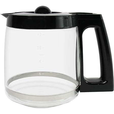 Ulrempart Jarra de café de repuesto de 12 tazas Compatible con