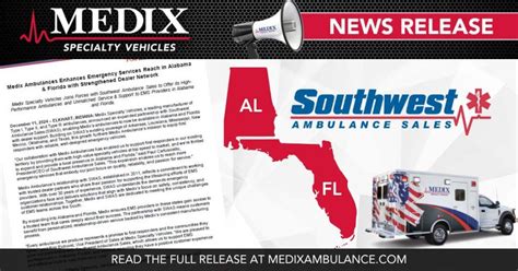 Medix Ambulances Enhances Emergency Services Reach In Al Fl With