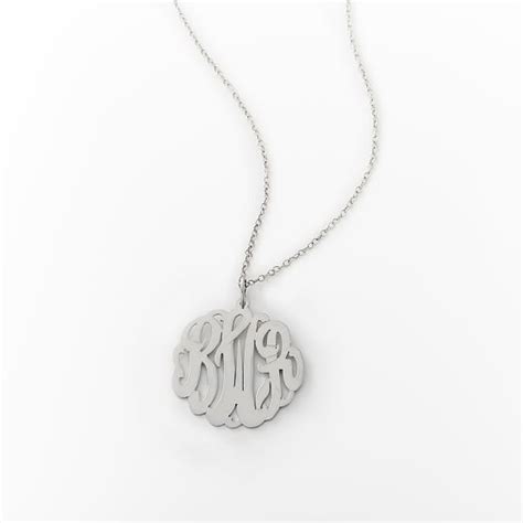 Monogram Cursive Pendant | Pottery Barn Teen