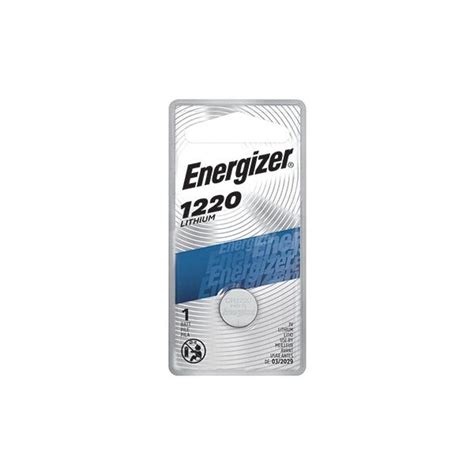 Energizer ECR1220BP Coin Battery 3 V Battery 37 MAh CR1220 Battery