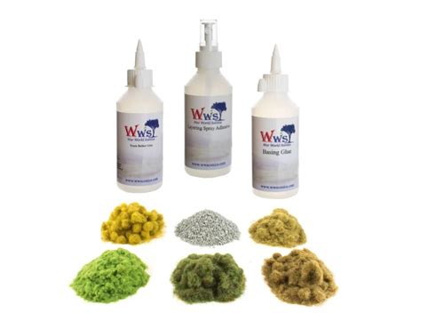 embankment static grass ballast glue kit wwscenics