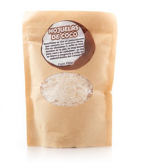 Hojuelas De Coco 250gr Miel De Abeja Hachi Mitsu