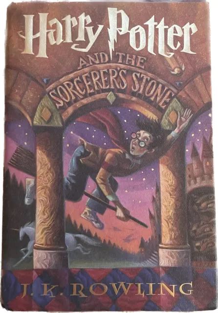 Harry Potter And The Sorcerers Stone By Jk Rowling Hardcover First