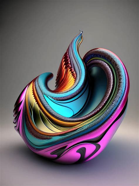 Liquid Metal Sculpture 4 by LadyAly on DeviantArt