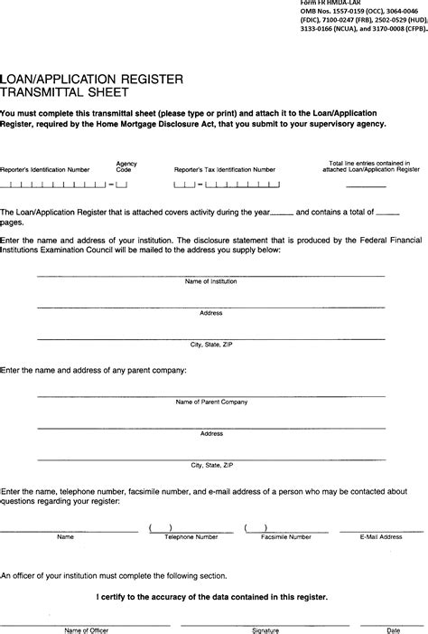 12 Cfr Part 1003 Home Mortgage Disclosure Regulation C Consumer