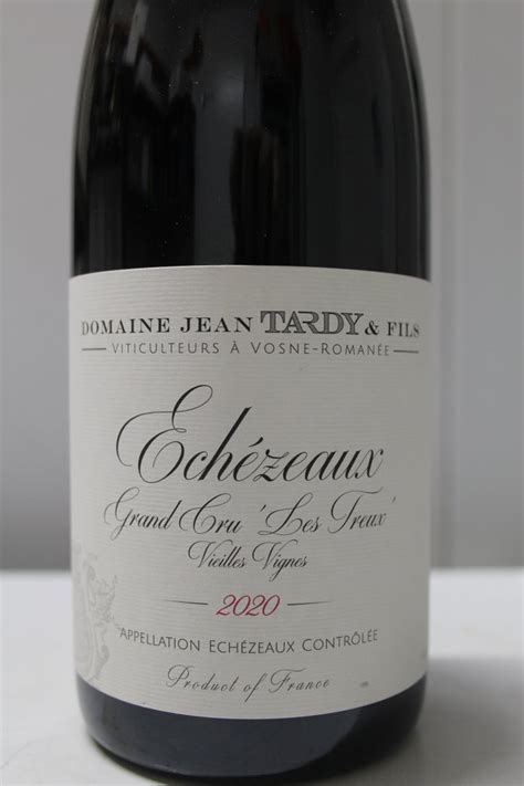 2020 Domaine Jean Tardy et Fils Les Treux Vieilles Vignes Échezeaux