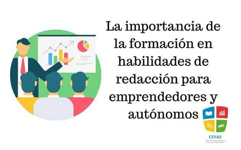 Formación en habilidades de redacción para emprendedores