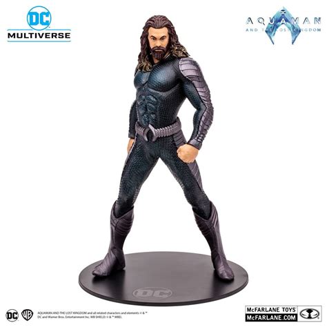 Aquaman Y El Reino Perdido Figura Megafig DC Multiverse Aquaman 30 Cm