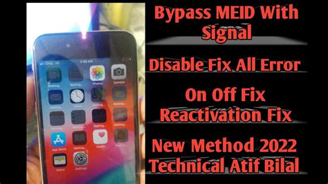 How To Bypass Meid Gsm Iphone With Signal Sim Call Fix New