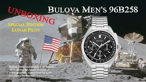 Bulova Men S B Special Edition Lunar Pilot Chronograph The