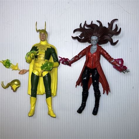 Marvel Legends Khonshu Mcu Disney Plus Classic Loki Ans Zombie Scarlet