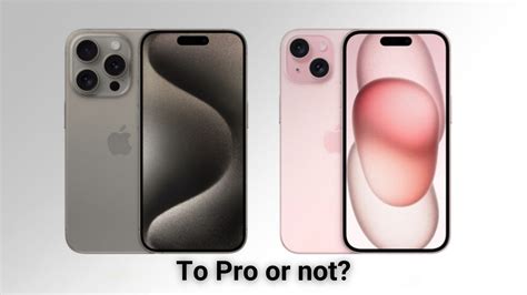 iPhone 15 Pro vs. iPhone 15: Which one should you buy? | Cult of Mac