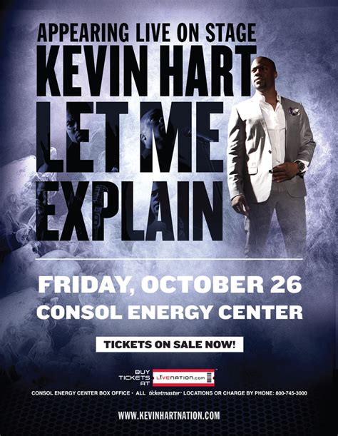 KEVIN HART LET ME EXPLAIN TOUR, FRIDAY, OCTOBER 26, 2012 @ 8PM AT THE ...