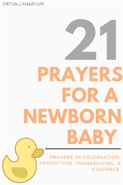 21 Prayers For A Newborn Baby Prayers For New Baby Mom Prayers Baby