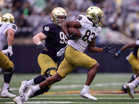 Jayden Thomas Wants No 1 Role For Notre Dame Football In More Than One