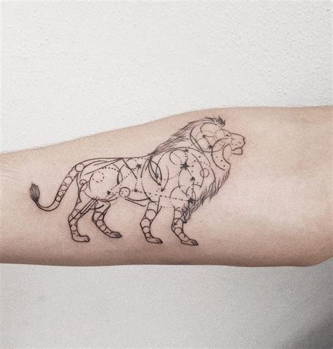 Leo Constellation Lion Tattoo | Tattoo Ideas and Inspiration | Hipster ...