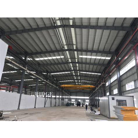 Clear Span Insulated Shed Prefabricated Steel Structure Foldable