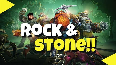 Rock And Stone Returning To Deep Rock Galactic Tutorial Pc Gameplay