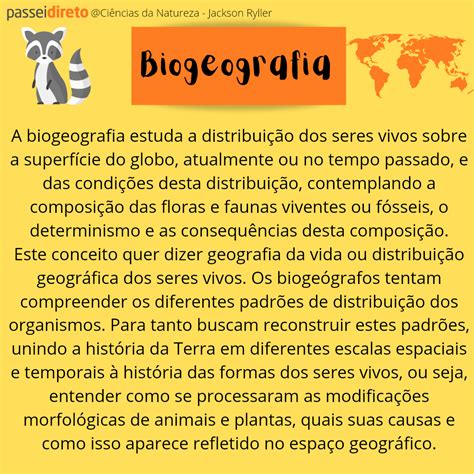 O Que E Biogeografia - O que é a Biogeografia? resumo - Biogeografia