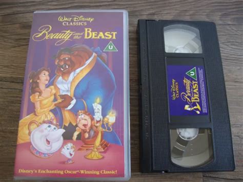 Walt Disney Classics Beauty And The Beast Vhs Video Tape