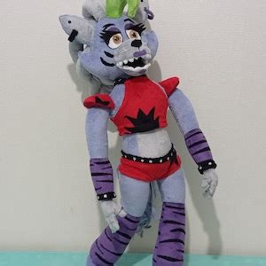 Roxy Roxanne Wolf Glamrock Animatronic FNAF 21 7 55 Cm Plush Toy Five