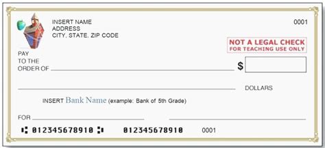 30 Personal Check Template | Example Document Template