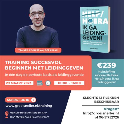 Training Particulier Leiderschap Word Een Inspirerende Leider