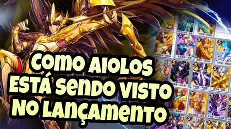 Situação Aiolos Divino Tier List Chinesa Saint Seiya Awakening YouTube