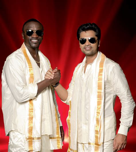 Tamil Actors Unseen Photoshoot Stills Actor Simbhu And AKON For Love