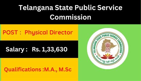 Tspsc Physical Director Recruitment Apply Online For