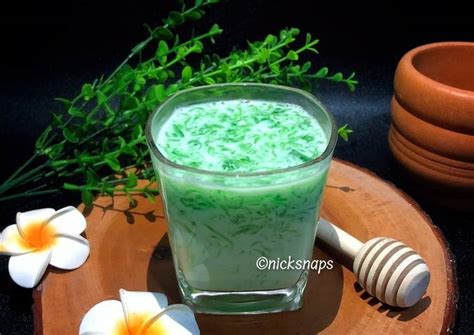 Resep Es Cendol Jelly Pandan Oleh Enik Sulistyawati Cookpad