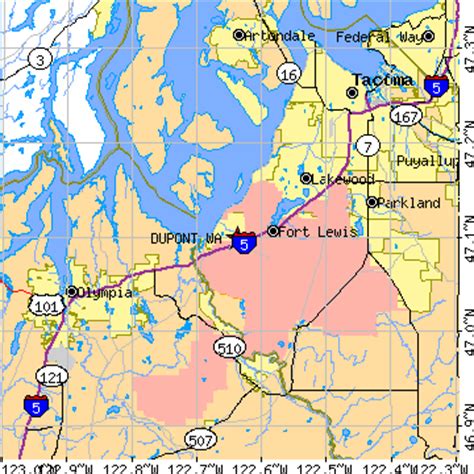 Dupont, Washington (WA) ~ population data, races, housing & economy