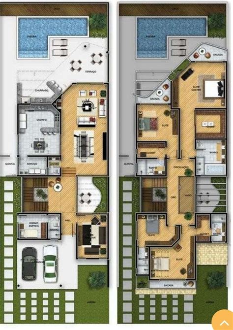 Pin By Marinho On Sobrados New House Plans House Plans House Design