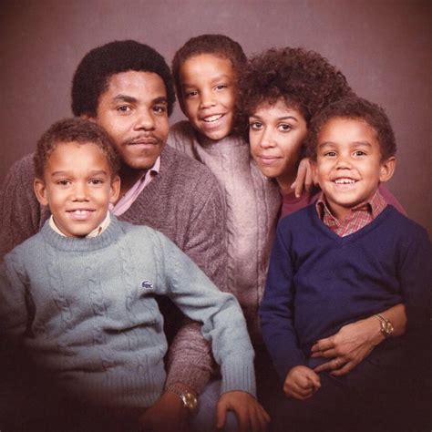 tito jackson with his sons taryll, taj, tj jackson and wife dee dee ...