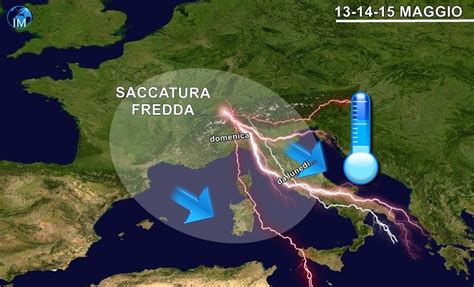 Previsioni Meteo Intensa Perturbazione In Arrivo Crollo Termico E