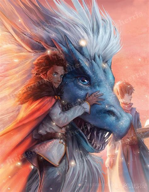 The Dragon Prince Adult Ezran Zym Callum Fantasy Art Print Etsy