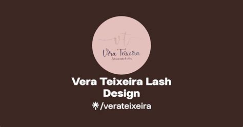 Vera Teixeira Lash Design Instagram Linktree