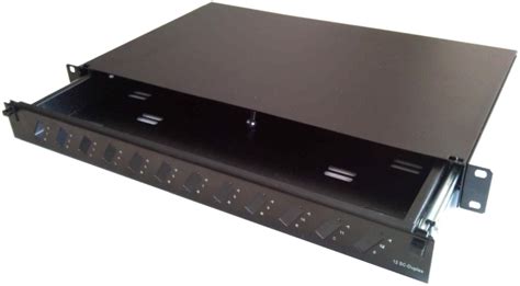 F O Rack Tipi Patch Panel 12Port SC Duplex Raylı