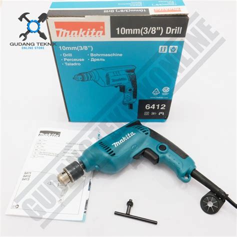 Jual Mesin Bor Tangan MAKITA 6412 Mesin Bor Listrik Makita 6412 10mm