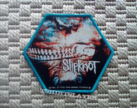 Slipknot Vol.3 The Subliminal Verses Official Woven Patch ...