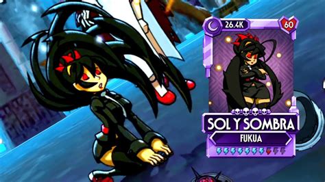 Fukua Sol Y Sombra Fukua Shadow Puppet Skullgirls Mobile Youtube