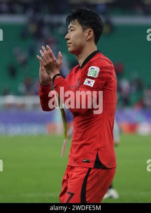 Doha Katar Januar Jordanien Vs Korea Republicgruppe E Afc