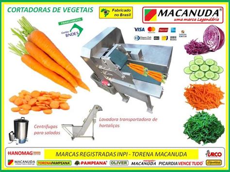 Fatiar Cenoura M Quina Profissional Marca Macanuda Cimm