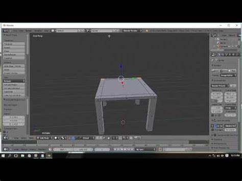 Tutorial Membuat Kursi Di Blender YouTube