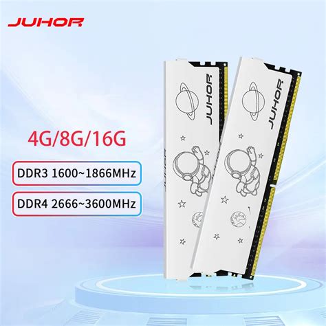 Juhor Desktop Dimm Ram Memory Ddr Gb Gb Mhz