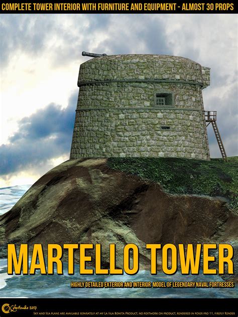 Martello Tower | Daz 3D